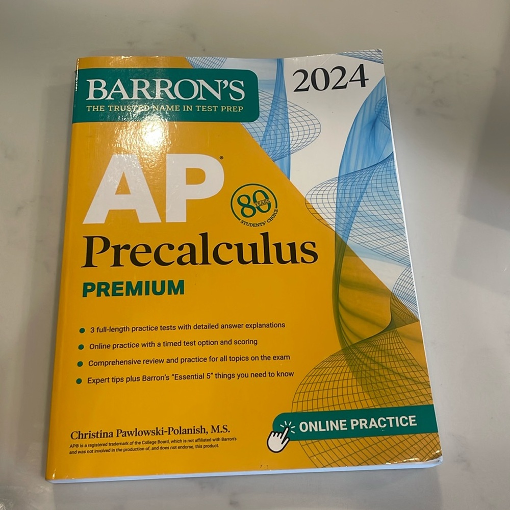 Ap Precalculus Barons book